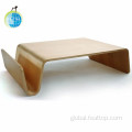 Office Reception Desk Fashion Design Furniture Center Solid Wood coffee Table Manufactory